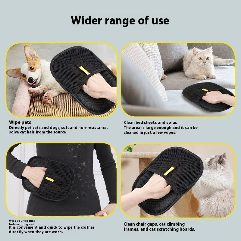 LOUKA | Pet Grooming Gloves 🐾