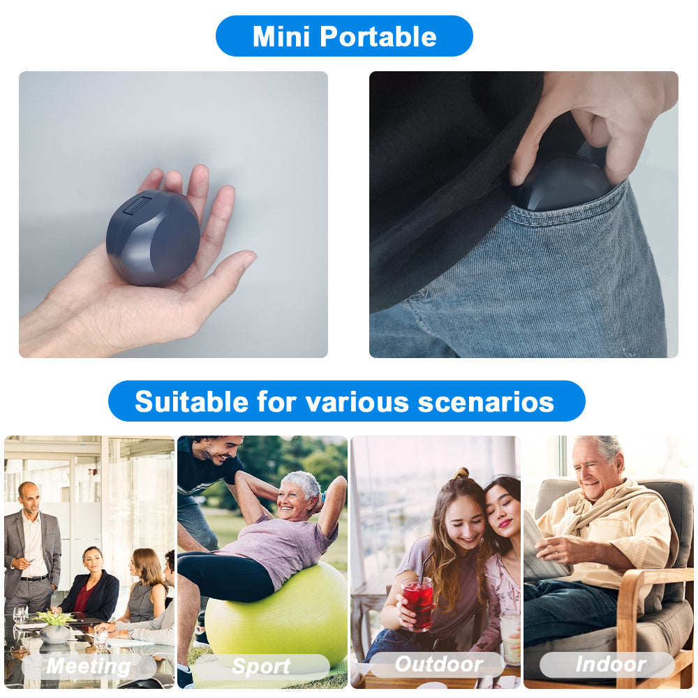 Rechargeable Digital Hearing Aid – Portable Sound Amplifier