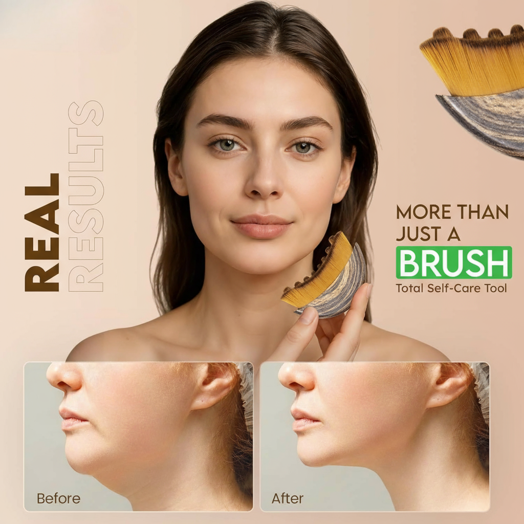 LOUKA™ Lymphatic Face Brush