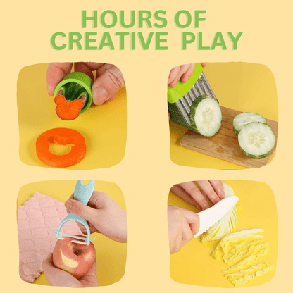 LOUKA Little Chef Kitchen Set