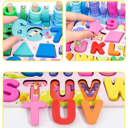 LOUKA Board - Wooden Educational Table