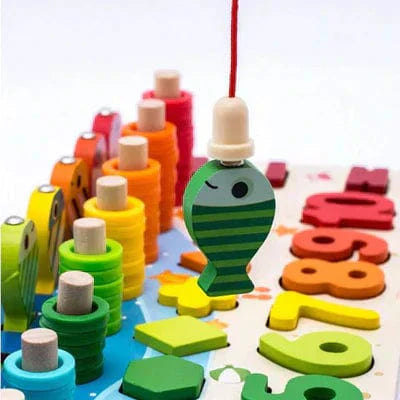 LOUKA Board - Wooden Educational Table