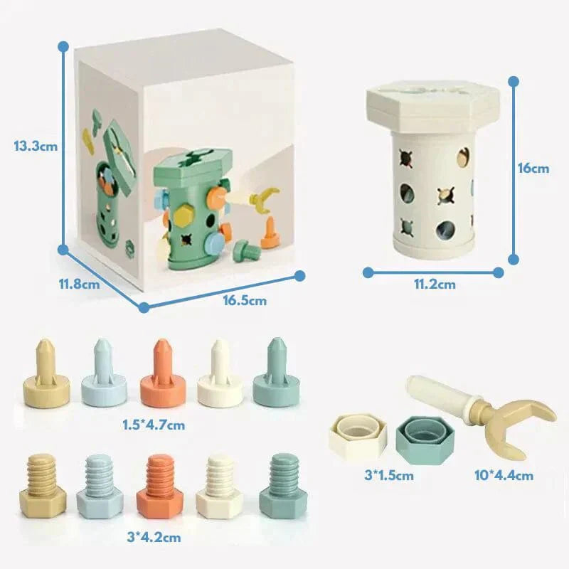 LOUKA Technical Cylinder - Screw and Unscrew