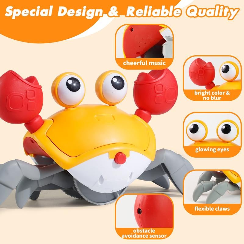 LOUKA™ Interactive Crawling Crab