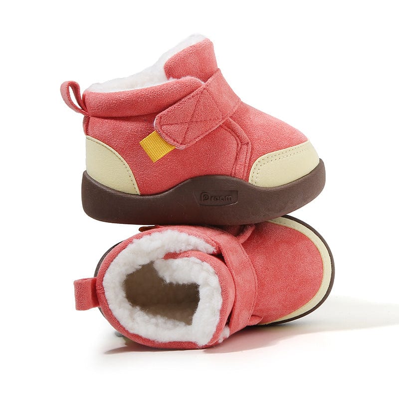 LOUKA™ Infant Winter Boots – Plush and Soft Sole Baby Snow Shoes