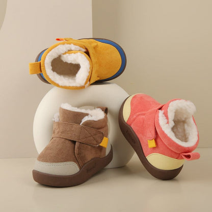 LOUKA™ Infant Winter Boots – Plush and Soft Sole Baby Snow Shoes