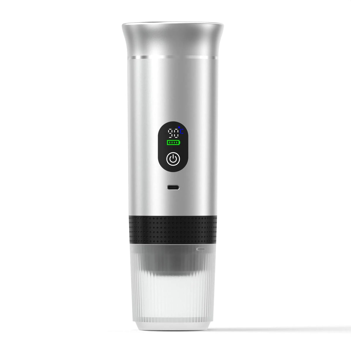 Portable Car Coffee Maker – 15-Bar Rechargeable Espresso Machine